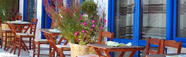 Taverns and restaurants in Thassos